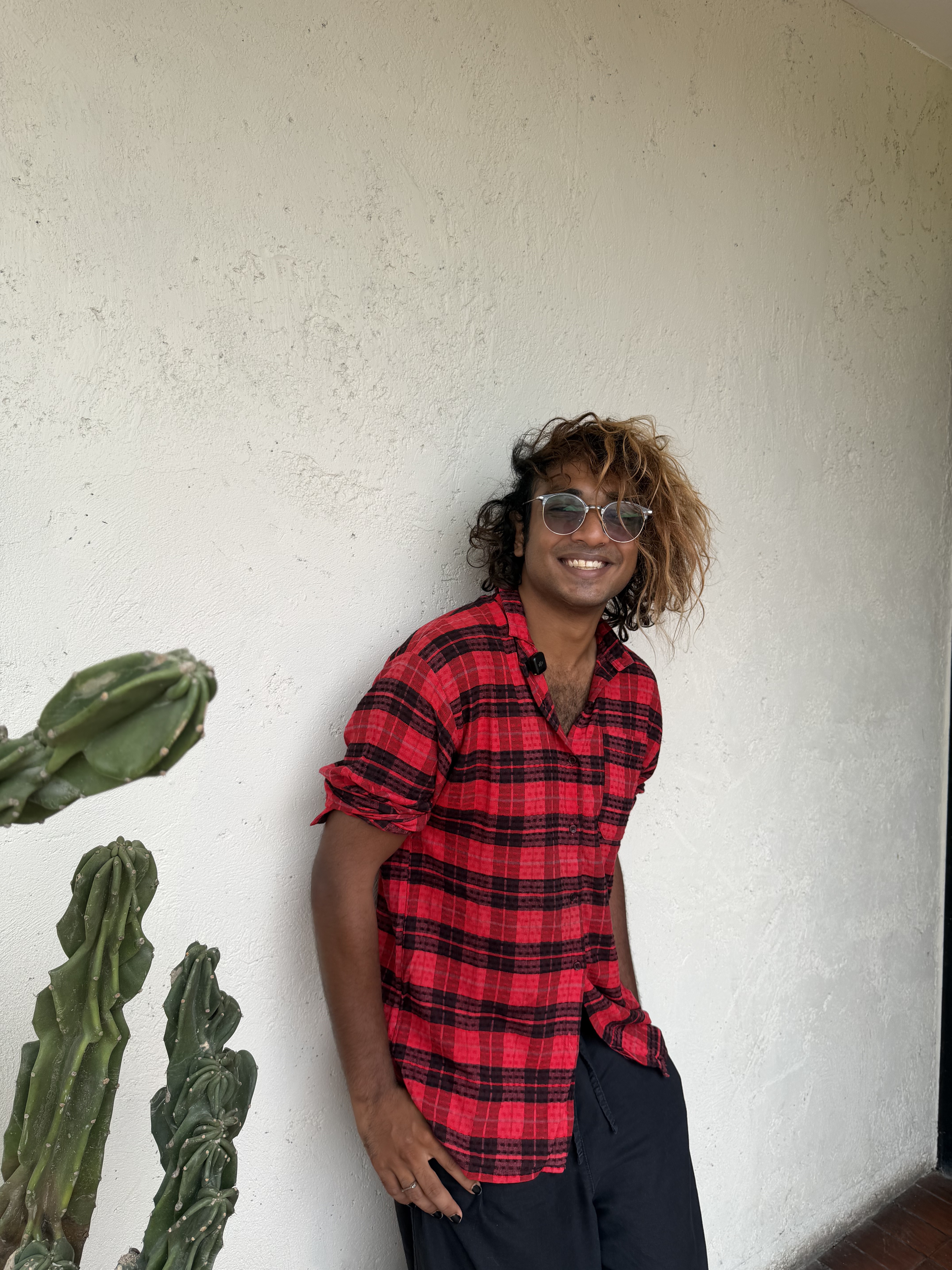 Manu Parasuraman, founder of ORANO, outdoors