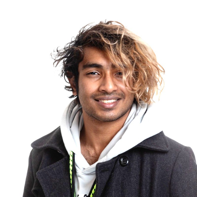 Manu Parasuraman, founder of ORANO, studio headshot